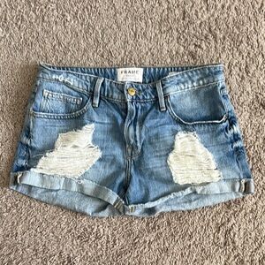 Frame Denim Le Grand Garcon Women’s Shorts Size 25